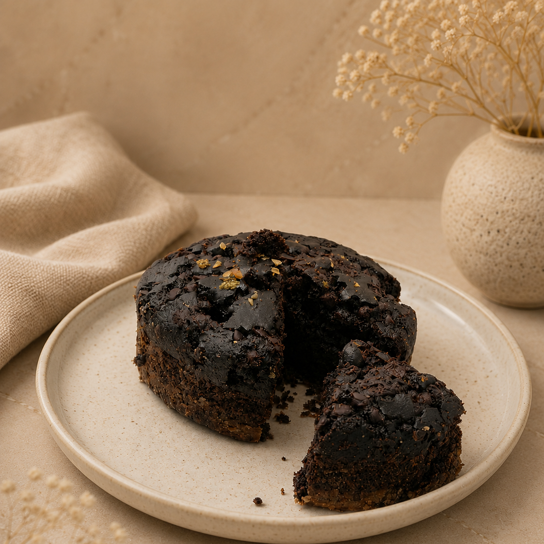Chocolate Plum Cake