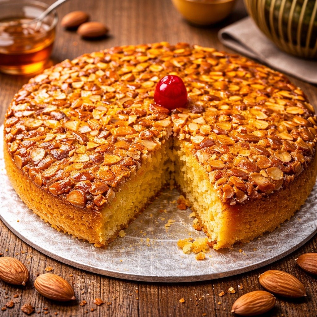 NutriBites Almond Honey Cake