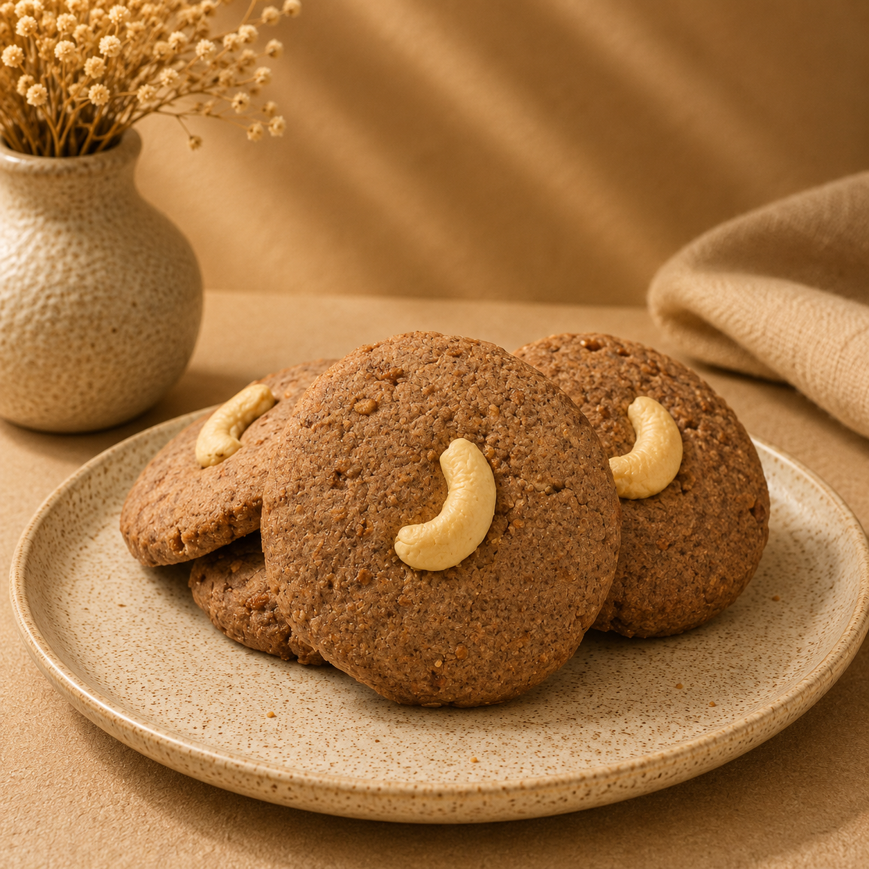 Nutribites Ragi Cookies with Cashew