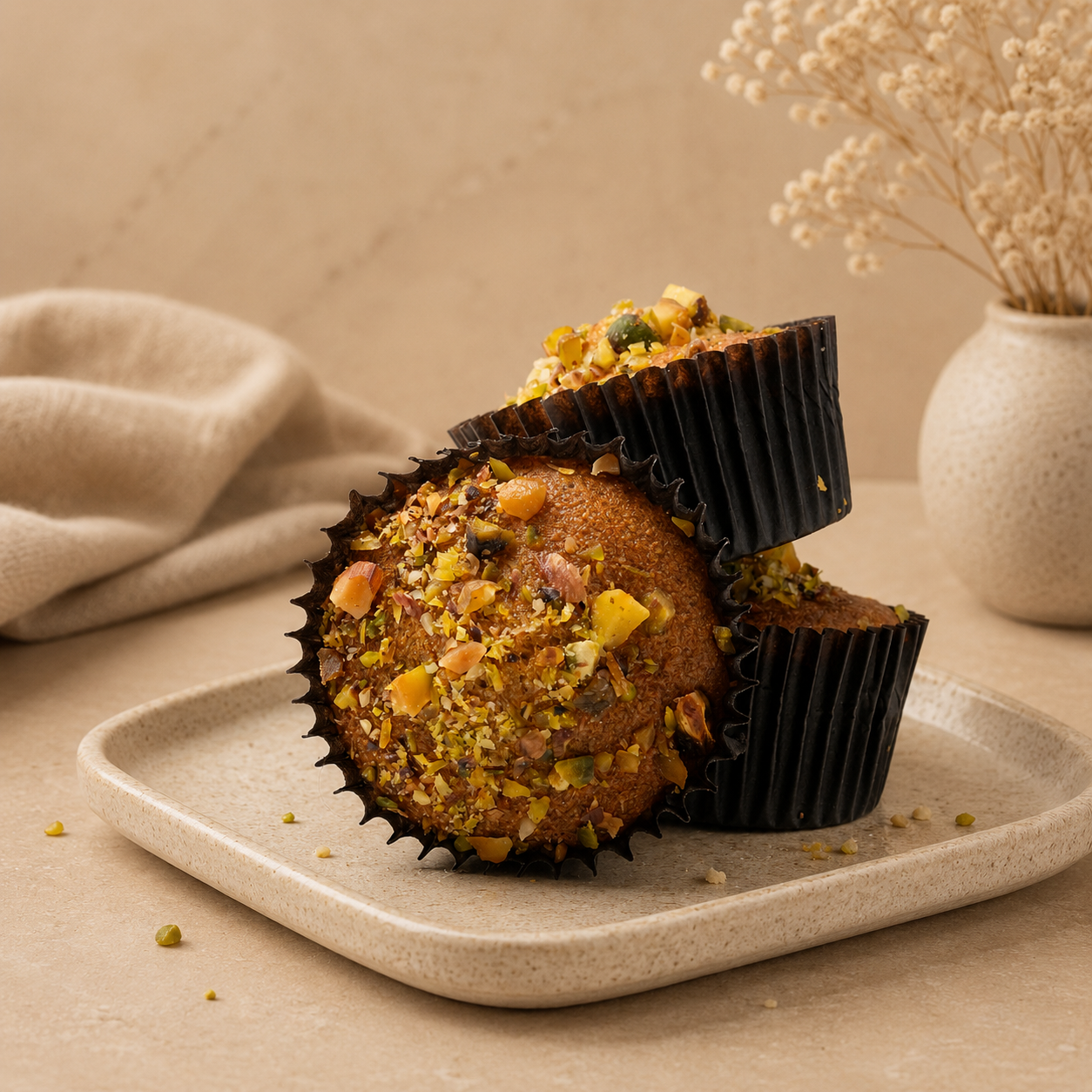NutriBites Rasmalai Muffins