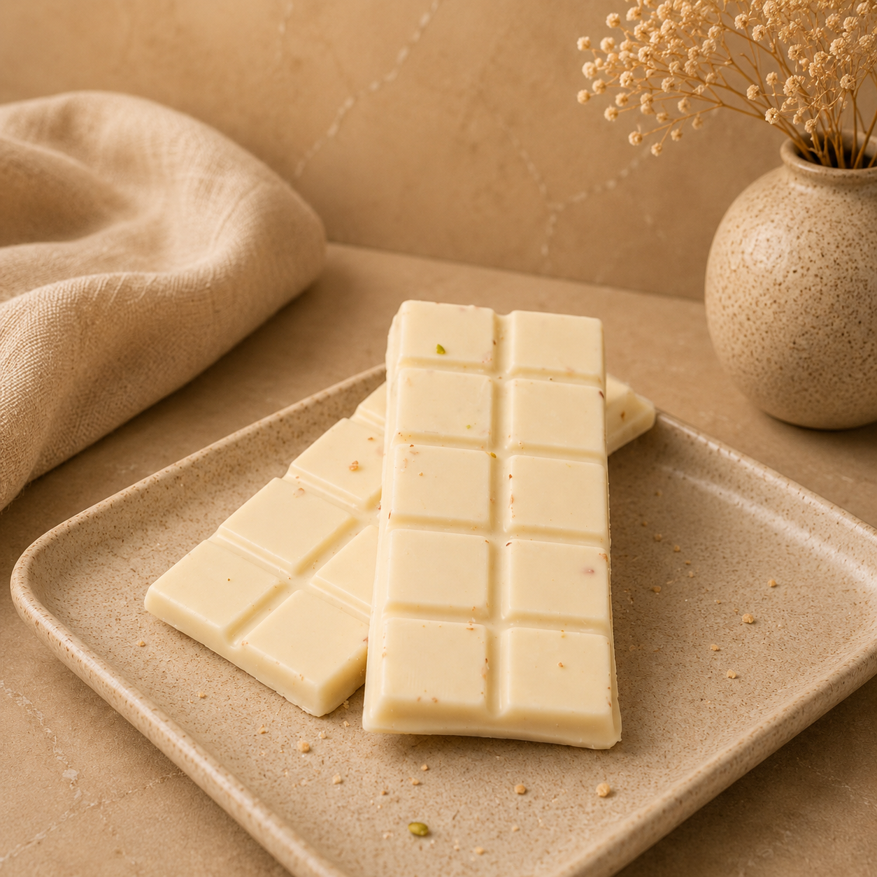 Plain White Chocolate Bar