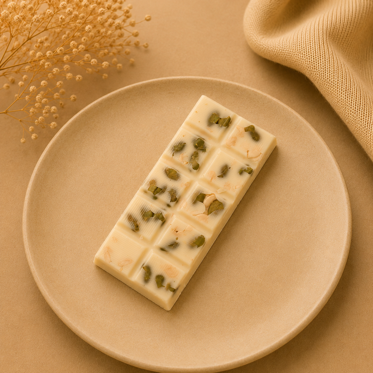 White Chocolate Bar with Multi Seeds